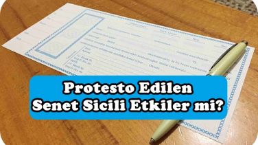Protesto Edilen Senet Sicili Etkiler mi?