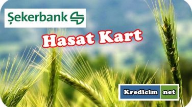 Şekerbank Hasat Kart Ödeme Vadesi