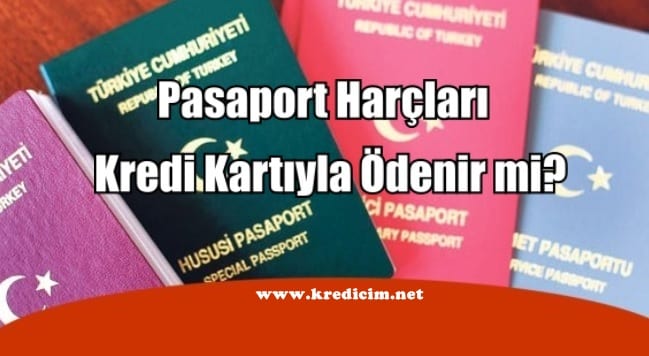 Pasaport harclarini yatirma