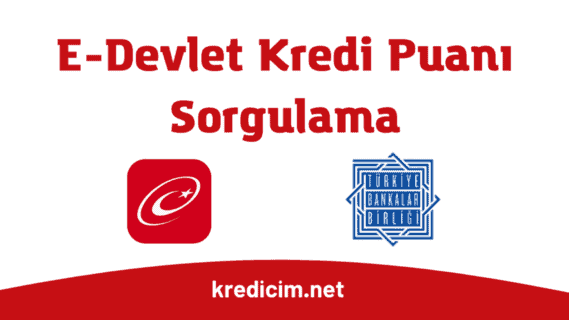 E devlet kredi puanı sorgulama