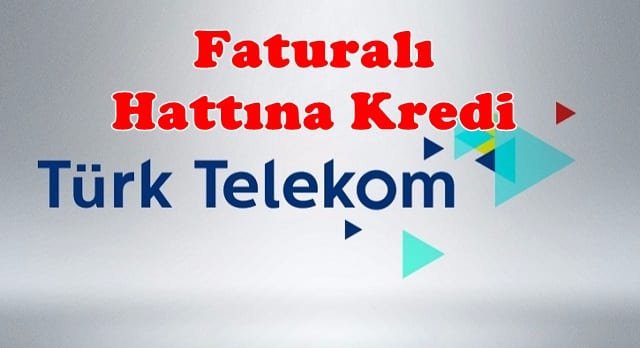 Turk telekom hattina kredi