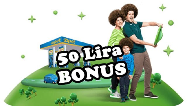 Opette 50 Lira Bonus