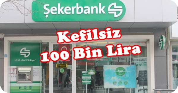 Şekerbank’tan Kefilsiz 100 Bin Lira Konut Kredisi