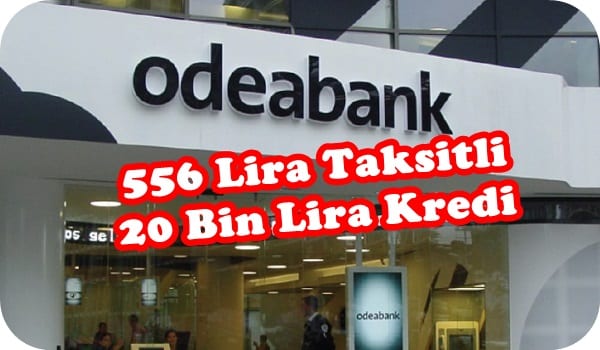556 Lira Taksitli Eğitim Kredisi Odeabank’tan