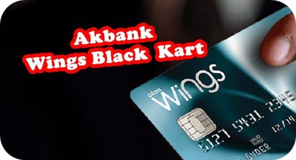 Akbank wings black kart mil puan kazandırıyor.