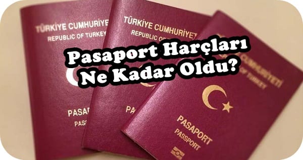2018 pasaport harçları belirlendi.