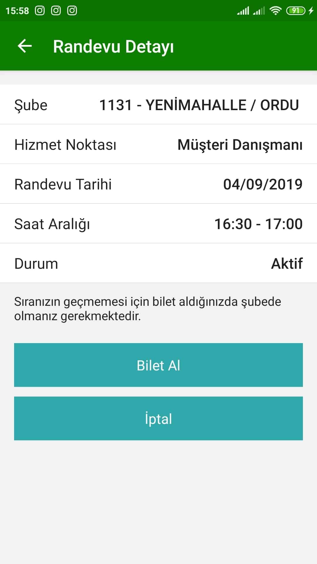 Garanti Bankası Randevu Alma